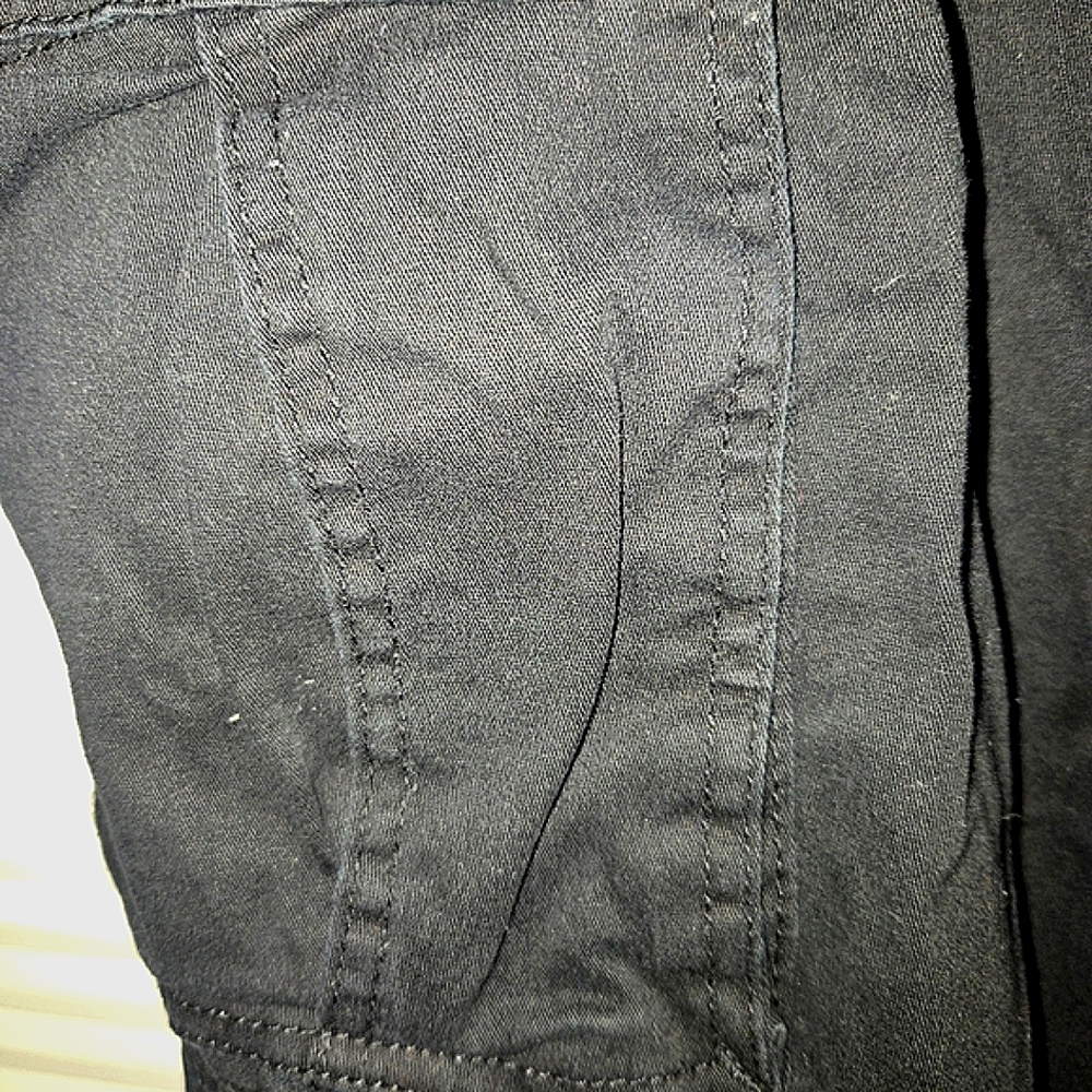 No Boundaries Black Jogger Cargo Pants - Picture 5 of 8